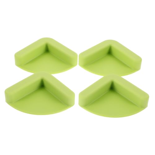 PEPLAYTAL 4 Stück Rutschfeste Silikon Füße für Holz Schneidebretter Langlebige Rutsch Matten Vibrationsdämpfende Küchenhelfer Grüne Schutzpolster für Sichere Schnittfläche PEPLAYTAL 4 Stück Rutschfeste Silikon Füße für Holz Schneidebretter Langlebige Rutsch Matten Vibrationsdämpfende Küchenhelfer Grüne Schutzpolster für Sichere Schnittfläche von PEPLAYTAL