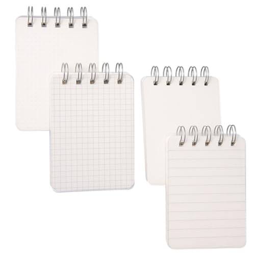 PEPLAYTAL 4 Stück Teiliges Indexkarten Kariert Liniert Blanko Punktiert Spiralbindung für Schule Büro Studenten Notizblock Praktische Pocket Writing Pads PEPLAYTAL 4 Stück Teiliges Indexkarten Kariert Liniert Blanko Punktiert Spiralbindung für Schule Büro Studenten Notizblock Praktische Pocket Writing Pads von PEPLAYTAL