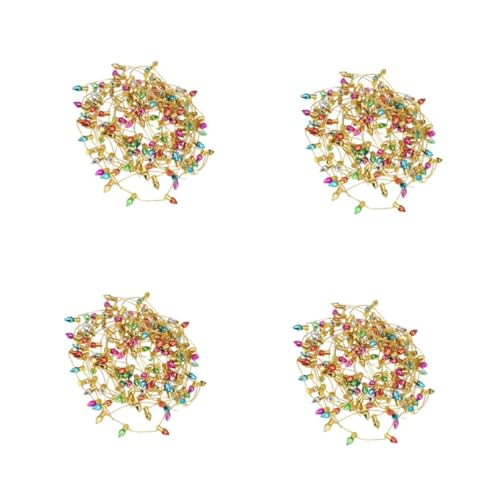 PEPLAYTAL 4-Teilige Schnur Weihnachtslichterkette trimmen winziges Fee Girlande Solar- Weiß weihnachtsdeko Weihnachtsminihaus Mini-Lichtdekoration Plastik Colorful PEPLAYTAL 4-Teilige Schnur Weihnachtslichterkette trimmen winziges Fee Girlande Solar- Weiß weihnachtsdeko Weihnachtsminihaus Mini-Lichtdekoration Plastik Colorful von PEPLAYTAL