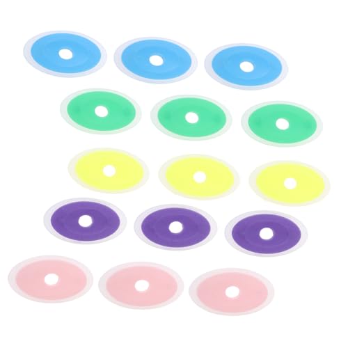 PEPLAYTAL 40 Stück Teiliges Radiergummis für Radierbare Gelschreiber aus Sicherem Silikon Ovales Design in Farben Wiederverwendbar und Hautfreundlich für Schüler Büro und Künstler von PEPLAYTAL