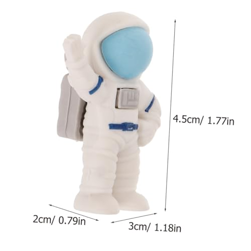 PEPLAYTAL 48 Stück Teiliges Space themed Radiergummi Niedlichen Astronauten Tpr material Effektives Entfernen von Bleistiftspuren Sicher für Schule Jungen und Mädchen von PEPLAYTAL