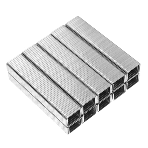PEPLAYTAL 5 Boxen Boxen Heavy Duty Türklammern Stift Nägel Metall Nägel für Nagelpistole Heimwerker Werkstatt Holzrahmen Dekoration von PEPLAYTAL