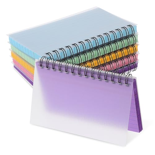 PEPLAYTAL 5 Stück Teiliges Linierte Indexkarten Notizhefte mit Metallring Spiralbindung Kleine Karteikarten für Schüler Lehrer Notizen Lernen Büro PEPLAYTAL 5 Stück Teiliges Linierte Indexkarten Notizhefte mit Metallring Spiralbindung Kleine Karteikarten für Schüler Lehrer Notizen Lernen Büro von PEPLAYTAL