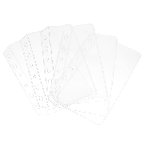 PEPLAYTAL 5 Stück Teiliges PVC Dokumenten organizer Transparente Binder Taschen mit Stabilem Verschleißfestem Material Idealer Schutz und Praktische Aufbewahrung für Stifte Schul PEPLAYTAL 5 Stück Teiliges PVC Dokumenten organizer Transparente Binder Taschen mit Stabilem Verschleißfestem Material Idealer Schutz und Praktische Aufbewahrung für Stifte Schul von PEPLAYTAL