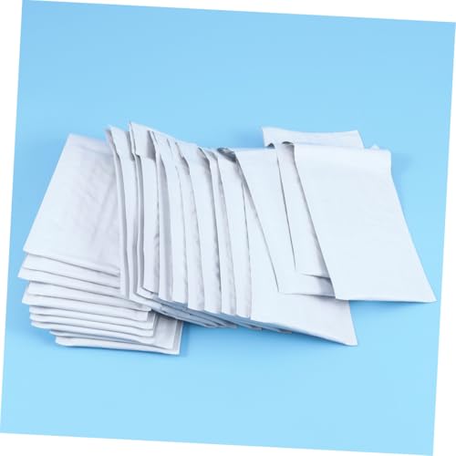 PEPLAYTAL 50 Stück Gepolsterte Luftpolster Versandtaschen Stoß und Druckgeschützte Bubble Mailer Selbstklebend Wasserfest für Kleidung und Sichere Verpackung von PEPLAYTAL