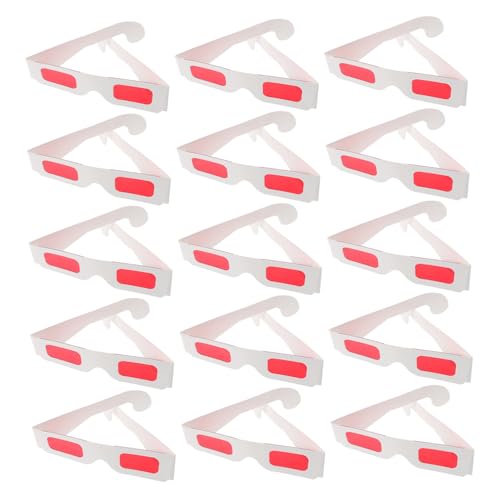 PEPLAYTAL 50 Stück Teiliges Rote Pappbrillen für Leicht und Ergonomisch für Filme Valentinstag Partyzubehör und Klassenzimmer Belohnungen PEPLAYTAL 50 Stück Teiliges Rote Pappbrillen für Leicht und Ergonomisch für Filme Valentinstag Partyzubehör und Klassenzimmer Belohnungen von PEPLAYTAL