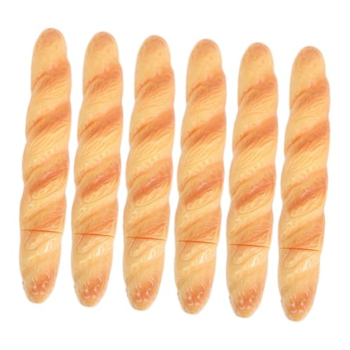 PEPLAYTAL 6 Stück Brot-kugelschreiber Lebensmittelecht Leicht Tragbar Kreative Schreibstifte für Schule Büro Realistische Brotform Vielseitige Nutzung Stylisches Design PEPLAYTAL 6 Stück Brot-kugelschreiber Lebensmittelecht Leicht Tragbar Kreative Schreibstifte für Schule Büro Realistische Brotform Vielseitige Nutzung Stylisches Design von PEPLAYTAL