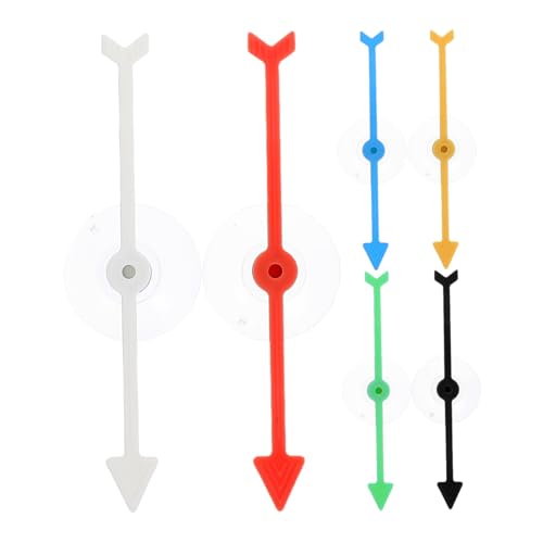 PEPLAYTAL 6 Stück Teiliges Großer Drehspinner mit Saugnapfbasis für Brettspiele Vielseitig Einsetzbar für Party Klassenzimmer und Interaktive Spielaktivitäten PEPLAYTAL 6 Stück Teiliges Großer Drehspinner mit Saugnapfbasis für Brettspiele Vielseitig Einsetzbar für Party Klassenzimmer und Interaktive Spielaktivitäten von PEPLAYTAL