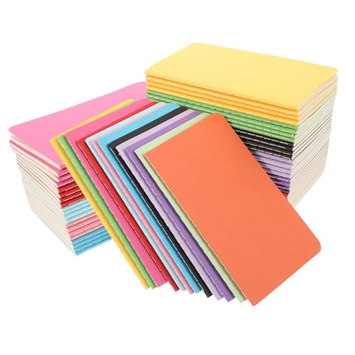 PEPLAYTAL 60 Stück Teiliges Notizbuch Kleines Leichtes Memo Pad mit Buntem Umschlag Blanko Blätter Tragbares Notizheft für Schule Büro Reise für To do listen und Skizzen PEPLAYTAL 60 Stück Teiliges Notizbuch Kleines Leichtes Memo Pad mit Buntem Umschlag Blanko Blätter Tragbares Notizheft für Schule Büro Reise für To do listen und Skizzen von PEPLAYTAL