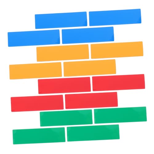 PEPLAYTAL 60 Stück Teiliges Wiederverwendbarer Bunter Magnetischer Namensschilder mit Trocken Abwischbaren Etiketten Stark Haftend für Klassenzimmer Büro Küche und Lager zur Flexiblen PEPLAYTAL 60 Stück Teiliges Wiederverwendbarer Bunter Magnetischer Namensschilder mit Trocken Abwischbaren Etiketten Stark Haftend für Klassenzimmer Büro Küche und Lager zur Flexiblen von PEPLAYTAL