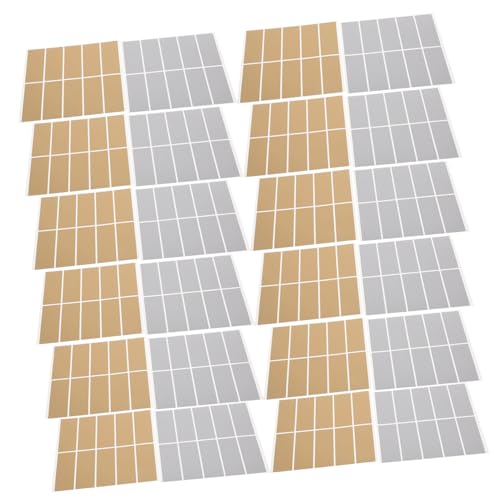 PEPLAYTAL 600 Stück Rubbellose Aufkleber Rechteckige DIY Belohnungsaufkleber in Gold und Silber für Gender Reveal Partyspiele Überraschungskarten mit Rückstandsfreiem Kratzschutz und von PEPLAYTAL