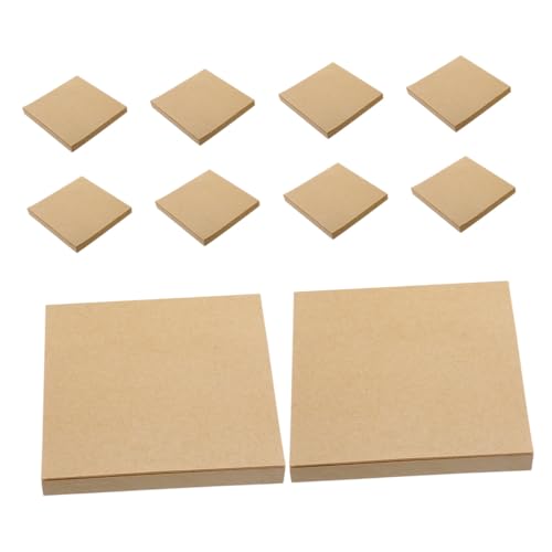 PEPLAYTAL 80 Blatt Teiliges Notizblock Set Blanko Abreißbare Haftnotizen Klebend für Schule Büro Studenten Praktische Memo Pads zum Schnellen Notieren und Organisieren von Informationen von PEPLAYTAL
