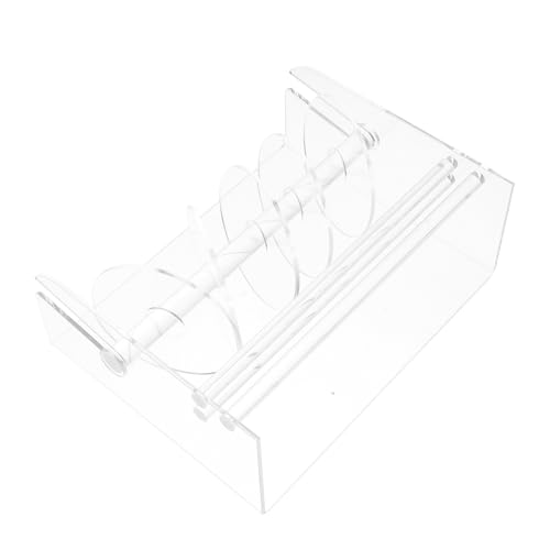 PEPLAYTAL Acryl Etikettenhalter Scheiben Einstellbar Etiketten Klebebandspender Organizer für Büro Versand und Einzelhandel PEPLAYTAL Acryl Etikettenhalter Scheiben Einstellbar Etiketten Klebebandspender Organizer für Büro Versand und Einzelhandel von PEPLAYTAL