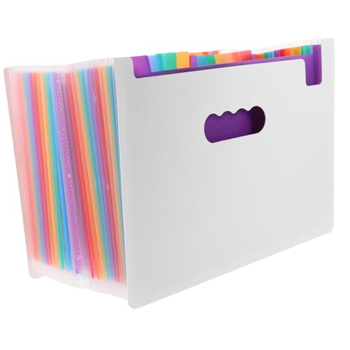 PEPLAYTAL Aktenordner Fächer Bunter Dokumentenhalter Leicht Tragbar Vielseitiger Datei Organizer für Büro Zuhause Schule Reise PEPLAYTAL Aktenordner Fächer Bunter Dokumentenhalter Leicht Tragbar Vielseitiger Datei Organizer für Büro Zuhause Schule Reise von PEPLAYTAL