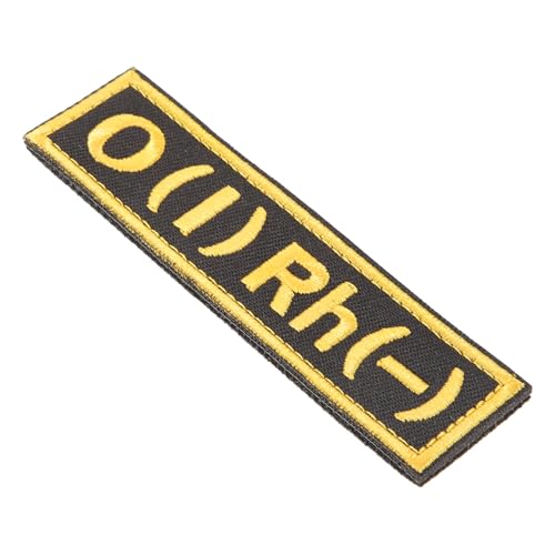 PEPLAYTAL Blutgruppen aufnäher O mit Besticktem Camouflage Patch für Kleidung Rucksäcke und Outdoor uniformen Leicht Anzubringen für Outdoor sport und Expeditionen von PEPLAYTAL