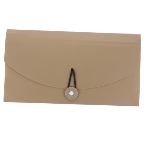 PEPLAYTAL Fächer Dokumentenordner aus Robustem PP Material Wasserfest mit Elastischem Band und Bunten Etiketten Erweiterbarer Fächermappe Organizer für Büro und Zuhause Farbe Khaki PEPLAYTAL Fächer Dokumentenordner aus Robustem PP Material Wasserfest mit Elastischem Band und Bunten Etiketten Erweiterbarer Fächermappe Organizer für Büro und Zuhause Farbe Khaki von PEPLAYTAL