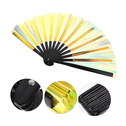 PEPLAYTAL Faltbarer Handfächer Chinesischer Stil Tragbarer Handheld Faltfächer Leichtes Design Für Hochzeit Party Performance Dekoration PEPLAYTAL Faltbarer Handfächer Chinesischer Stil Tragbarer Handheld Faltfächer Leichtes Design Für Hochzeit Party Performance Dekoration von PEPLAYTAL