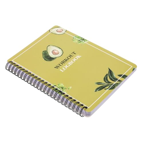 PEPLAYTAL Fitness Planer Notizbuch Fitnessagenda Trainingsjournal Gewichtheben Logbuch Wochenübersicht Tragbar Fitness Notizblock für Gym und Zuhause von PEPLAYTAL