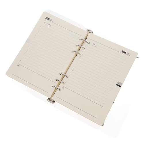 PEPLAYTAL Geschenkplaner mit Transparentem Abnehmbarem PP Matteinband Robuster Monats und Wochenplaner Praktischer Tagesplaner für Alltag und Studium Langlebiges Notizbuch von PEPLAYTAL