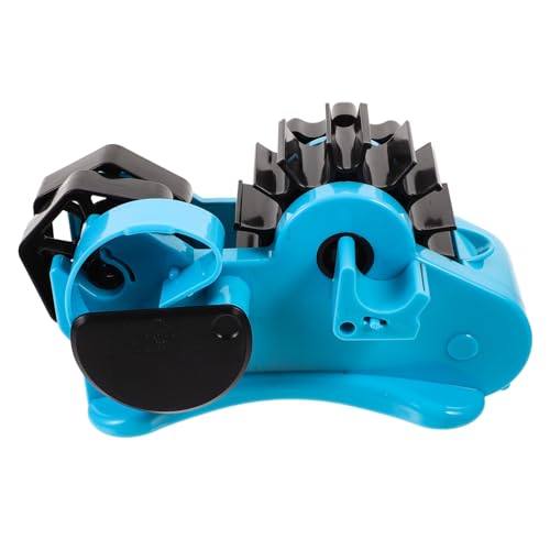 PEPLAYTAL Halbautomatischer Tape Dispenser Blau Transparenter Klebebandhalter mit Glatten Kanten Praktischer Büro Schulbedarf für Einfaches und Schnelles Abtrennen von Klebeband PEPLAYTAL Halbautomatischer Tape Dispenser Blau Transparenter Klebebandhalter mit Glatten Kanten Praktischer Büro Schulbedarf für Einfaches und Schnelles Abtrennen von Klebeband von PEPLAYTAL