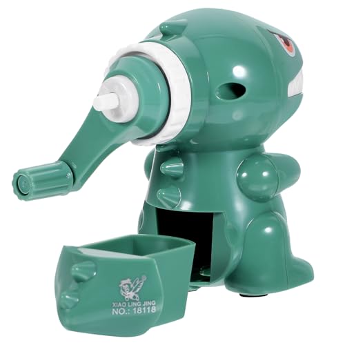 PEPLAYTAL Handlicher Bleistiftspitzer Dinosaurier Design Einstellbar für Dicke Stifte Robuster Tragbar und Langlebig für Schule Büro und Federtasche Praktischer Handspitzer für Jungen und PEPLAYTAL Handlicher Bleistiftspitzer Dinosaurier Design Einstellbar für Dicke Stifte Robuster Tragbar und Langlebig für Schule Büro und Federtasche Praktischer Handspitzer für Jungen und von PEPLAYTAL