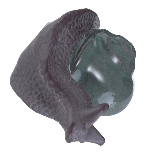 PEPLAYTAL Keramik Schneckenfigur Bonsai Dekoration Mikrolandschaft Ornament für Blumentopf Vielseitige Tischdekoration für Wohn und Büroräume von PEPLAYTAL