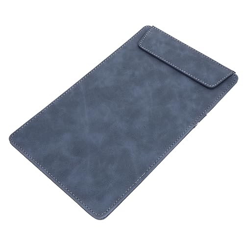 PEPLAYTAL Klemmbrett aus Leder Leichtes Multifunktionales Schreibbrett für Büro Restaurant Menühalter Praktischer Dokumenten und Aktenhalter Stilvoll und Tragbar in Blau PEPLAYTAL Klemmbrett aus Leder Leichtes Multifunktionales Schreibbrett für Büro Restaurant Menühalter Praktischer Dokumenten und Aktenhalter Stilvoll und Tragbar in Blau von PEPLAYTAL