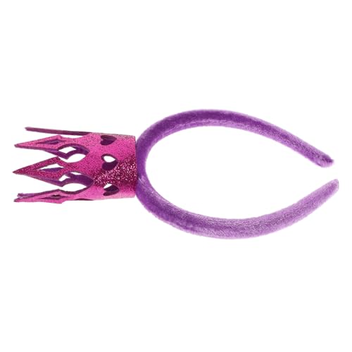 PEPLAYTAL Krone Haarreif für Mädchen Leichtes Bequemes Cosplay Stirnband Dekorativer Vintage Haarschmuck für Festival Party Geburtstag und Kostümveranstaltungen von PEPLAYTAL