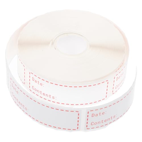 PEPLAYTAL Lebensmittelechte Küchenaufkleber Kältebeständig Gefrierschrank Etiketten zum Beschriften von Inhalt und Praktische Vorrats und Kühlschrank Organizer Marker PEPLAYTAL Lebensmittelechte Küchenaufkleber Kältebeständig Gefrierschrank Etiketten zum Beschriften von Inhalt und Praktische Vorrats und Kühlschrank Organizer Marker von PEPLAYTAL