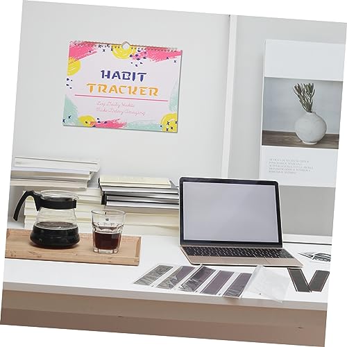 PEPLAYTAL Monatlicher Habit Tracker Planer Spiralbindung Metallring Datumsfrei Wandhängend Motivierendes Produktivitätsjournal Kreativer Gewohnheiten Kalender und Tragbar für Persönliche PEPLAYTAL Monatlicher Habit Tracker Planer Spiralbindung Metallring Datumsfrei Wandhängend Motivierendes Produktivitätsjournal Kreativer Gewohnheiten Kalender und Tragbar für Persönliche von PEPLAYTAL