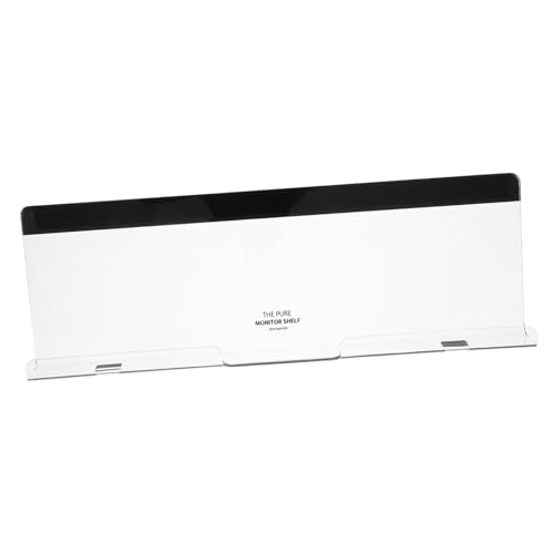 PEPLAYTAL Monitor Memo Board aus Klarem Langlebiges Notizbrett für Computermonitore Praktischer Desktop Organizer für Wichtige Nachrichten und Termine Am Arbeitsplatz von PEPLAYTAL