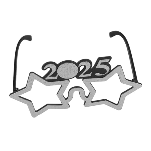 PEPLAYTAL Neujahrsbrille Partybrille Stern Design Pc Material Foto Requisite für Silvester Feier Erwachsene und Freunde PEPLAYTAL Neujahrsbrille Partybrille Stern Design Pc Material Foto Requisite für Silvester Feier Erwachsene und Freunde von PEPLAYTAL