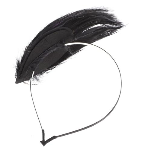 PEPLAYTAL Peacock Vintage Headpiece Cosplay Haarreif Feder Kopfschmuck Leichtes Haarschmuck Accessoire für Kostümparty und Fotoshooting von PEPLAYTAL