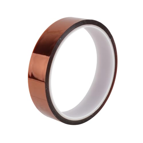 PEPLAYTAL Polyimid Klebeband Hitzebeständig C Isolierband mit Silikonbeschichtung Reißfestes Schutzband für Leiterplatten Wellenlöten und Elektronikisolierung PEPLAYTAL Polyimid Klebeband Hitzebeständig C Isolierband mit Silikonbeschichtung Reißfestes Schutzband für Leiterplatten Wellenlöten und Elektronikisolierung von PEPLAYTAL