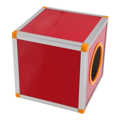 PEPLAYTAL Robuste Aluminium mdf spendenbox Rote Multifunktions box für Vorschläge Abstimmungen und Partyspiele mit Großem Fassungsvermögen und Einfacher Installation von PEPLAYTAL