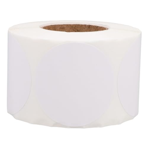 PEPLAYTAL Runde Bedruckbare Etiketten Selbstklebende Klebeetiketten Weiß Für Lagerorganisation Und Versanddruck PEPLAYTAL Runde Bedruckbare Etiketten Selbstklebende Klebeetiketten Weiß Für Lagerorganisation Und Versanddruck von PEPLAYTAL