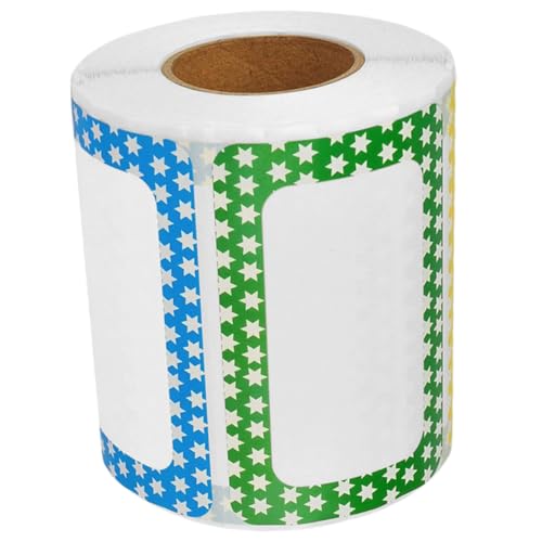 PEPLAYTAL Selbstklebende Etiketten Bunte Blanko Namensaufkleber Farben Vielseitige Sortieraufkleber für Schule Büro Haushalt Vorratsdosen Beschriftung PEPLAYTAL Selbstklebende Etiketten Bunte Blanko Namensaufkleber Farben Vielseitige Sortieraufkleber für Schule Büro Haushalt Vorratsdosen Beschriftung von PEPLAYTAL