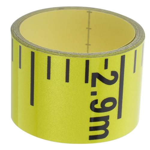 PEPLAYTAL Selbstklebendes Wasserstandsmessband Klare Markierung Wasserfester Pool Aufkleber Einfach Ablesbar für Schwimmbad Bau und Wasserstandsanzeige von PEPLAYTAL