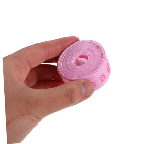 PEPLAYTAL Shower Geschenkband Rosa Polyester Breit für Kreative DIY Bastelprojekte Geschenkverpackung und Raumdekoration Vielseitiges Schleifenband für Haarschmuck und Sträuße von PEPLAYTAL