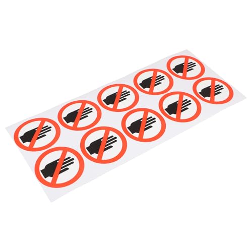 PEPLAYTAL Sicherheitsaufkleber Do Not Touch Selbstklebend Langlebige Warnetiketten für Maschinen und Geräte Robust Einfach Anzubringen Vielseitig Einsetzbar für Industrie und Zuhause PEPLAYTAL Sicherheitsaufkleber Do Not Touch Selbstklebend Langlebige Warnetiketten für Maschinen und Geräte Robust Einfach Anzubringen Vielseitig Einsetzbar für Industrie und Zuhause von PEPLAYTAL