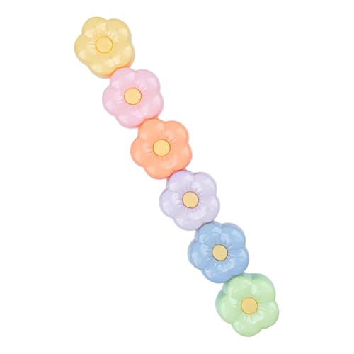 PEPLAYTAL Stackable Blumen highlighter Tragbare Marker mit Komfortablem Griff Glatte Kunststoffoberfläche für Journaling Scrapbooking Markieren und Zeichnen Geschenk für Leser und Schreiber von PEPLAYTAL