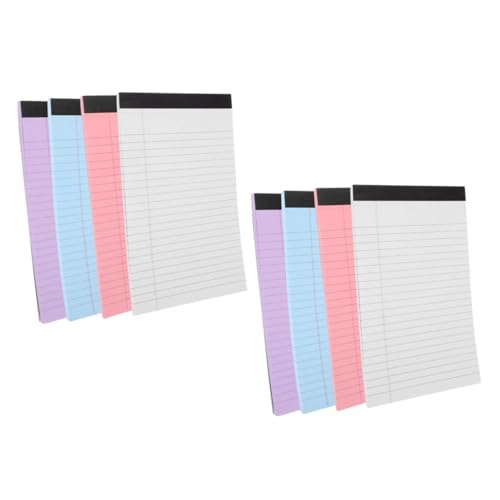 PEPLAYTAL Teiliges Notizblock Liniertes Abreißbares Memo Pad Multifunktionales Schreibblock Tragbares Bürobedarf für Schüler Reisende und Büroangestellte von PEPLAYTAL