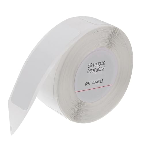 PEPLAYTAL Thermopapier Etikettenrolle Selbstklebend Preisaufkleber für Büro Zuhause DIY Beschriftung Label Sticker von PEPLAYTAL
