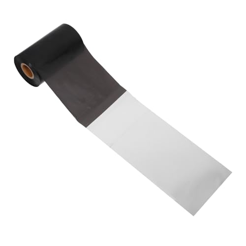 PEPLAYTAL Thermotransfer Carbonband Barcode Etikettendruckband Thermotransferband Für Etiketten Druckerband Für Barcodes Wachs Selbstklebendes Transferband Wachsbasis Schwarz von PEPLAYTAL