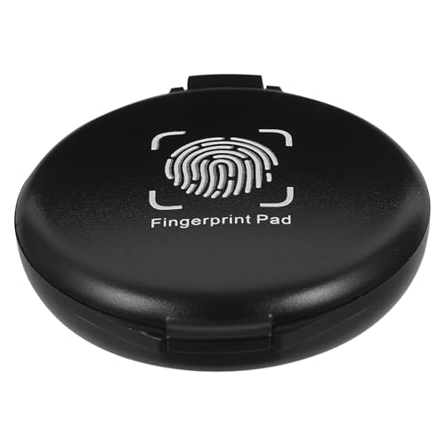 PEPLAYTAL Tragbares Mini Fingerabdruck Stempelkissen Rund Schnell Trocknend Leicht Zu Reinigen Vielseitig Für Büro Identifikation PEPLAYTAL Tragbares Mini Fingerabdruck Stempelkissen Rund Schnell Trocknend Leicht Zu Reinigen Vielseitig Für Büro Identifikation von PEPLAYTAL