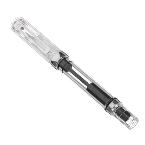 PEPLAYTAL Transparenter Füllfederhalter mit Feiner Extra Fein Spitze Kolbenfüller Tintenabsorber Glattes Schreiben für Büro Schule Geschäft Geeignet für Kollegen und Freunde PEPLAYTAL Transparenter Füllfederhalter mit Feiner Extra Fein Spitze Kolbenfüller Tintenabsorber Glattes Schreiben für Büro Schule Geschäft Geeignet für Kollegen und Freunde von PEPLAYTAL