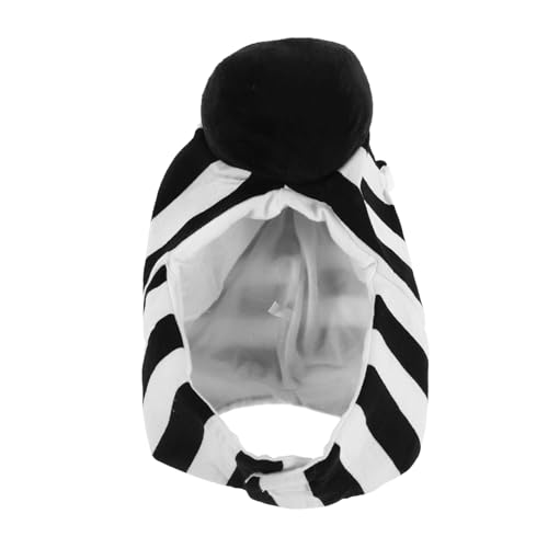 PEPLAYTAL Zebra Kostüm Hut Weicher Leichter und Wiederverwendbarer Animal Headgear für Halloween Karneval Party und Passend für Erwachsene und Lustiges Foto Requisit von PEPLAYTAL