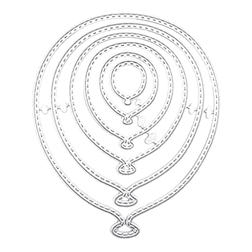 Ballon-Metall-Stanzschablone, Scrapbooking, Album, Papier, Karte, Vorlage, Prägung, Dekoration, Metall-Stanzformen Ballon-Metall-Stanzschablone, Scrapbooking, Album, Papier, Karte, Vorlage, Prägung, Dekoration, Metall-Stanzformen von PEPWE