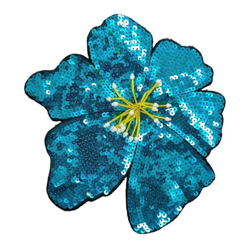 Bestickte Blumen-Applikation, Pailletten-Flicken, Nähzubehör zum Personalisieren modischer Kleidung, Kostüm-Accessoires Bestickte Blumen-Applikation, Pailletten-Flicken, Nähzubehör zum Personalisieren modischer Kleidung, Kostüm-Accessoires von PEPWE