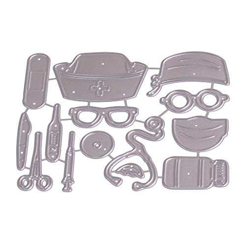 Delicate Nurse Metall-Stanzformen, dekorative Stanzformen, Prägeschablonen für Scrapbooking, Verzierung von PEPWE